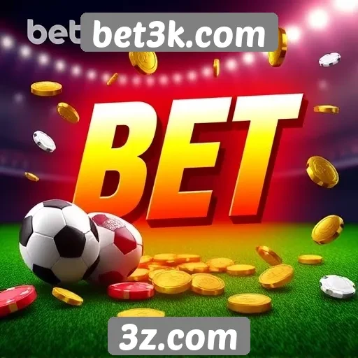 Opções de jogos disponíveis em bet3k.com
